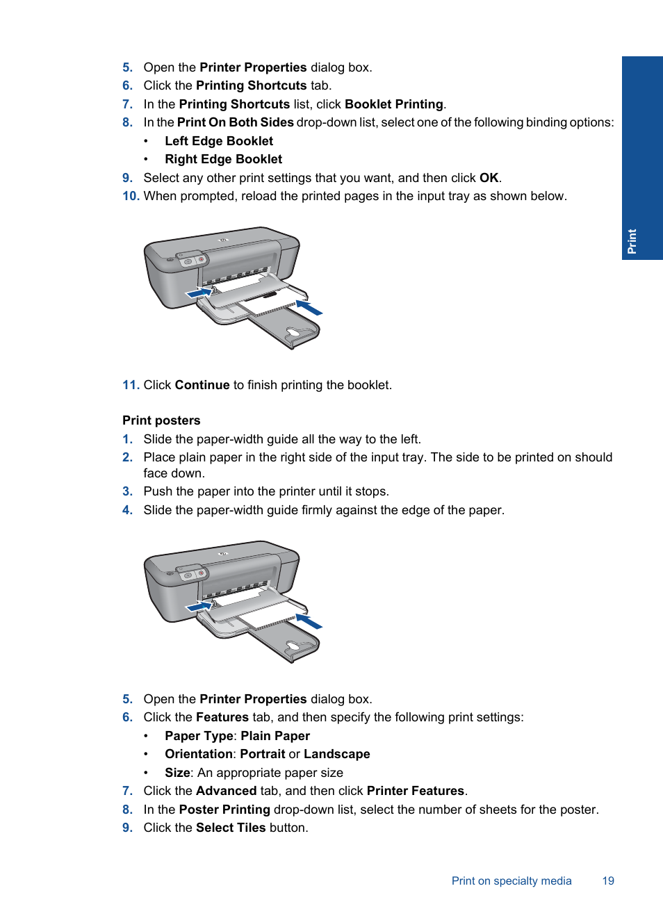 HP Deskjet D5560 Printer User Manual | Page 21 / 68