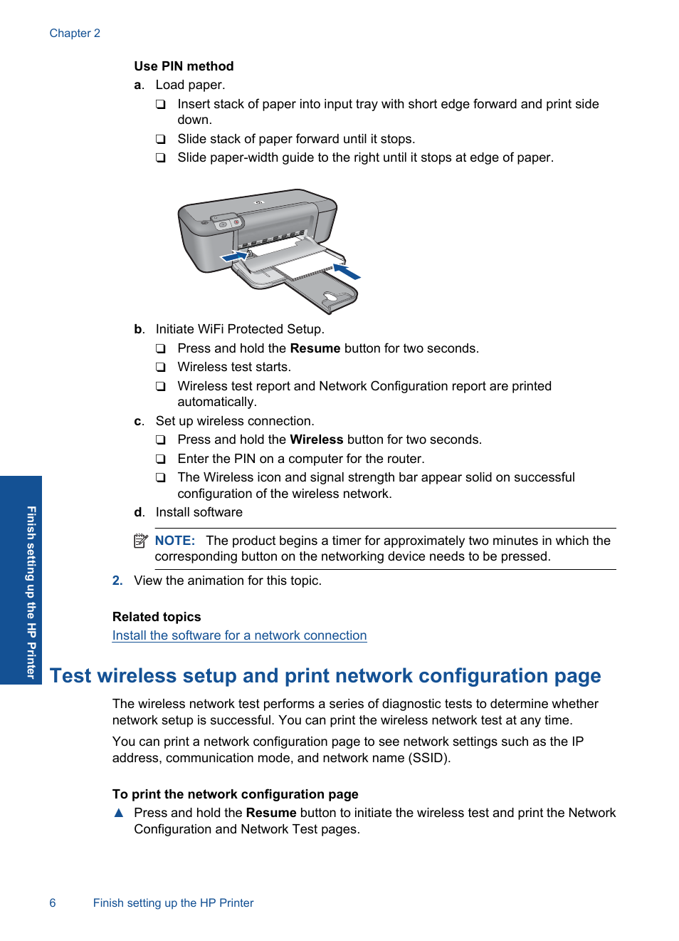 HP Deskjet D5560 Printer User Manual | Page 8 / 68