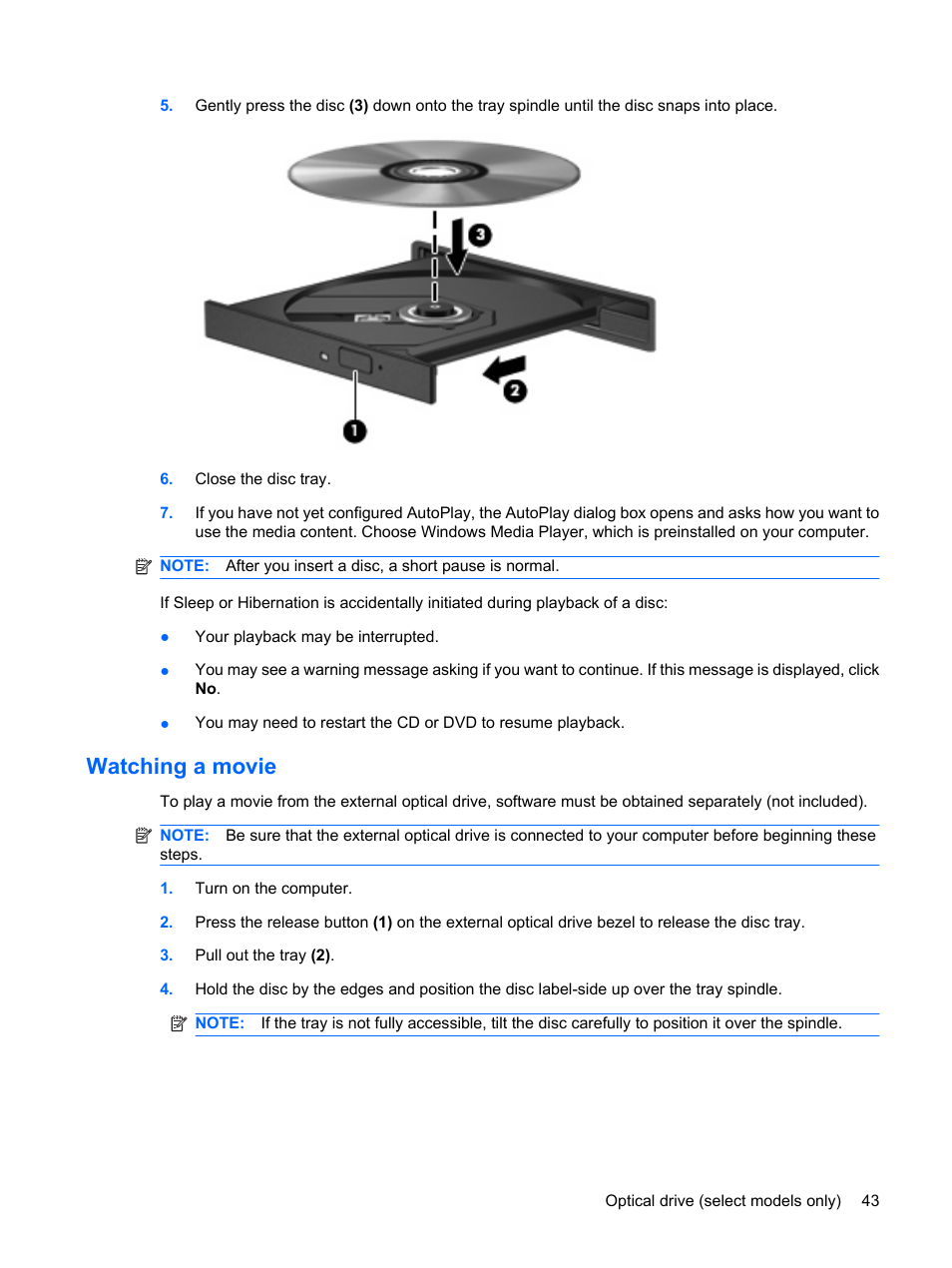 Watching a movie | HP Mini 5101 User Manual | Page 53 / 115