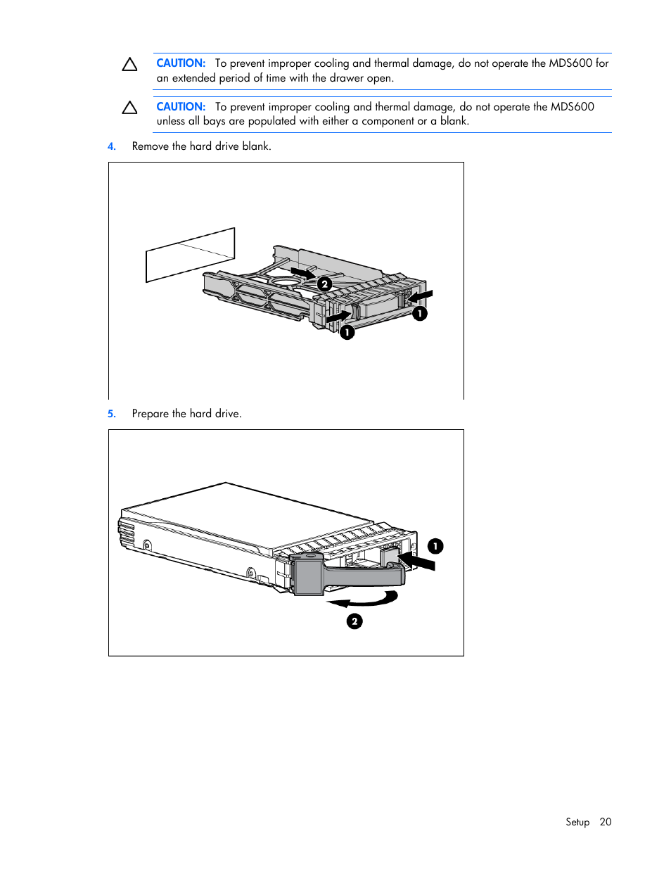 HP 600 Modular Disk System User Manual | Page 20 / 52