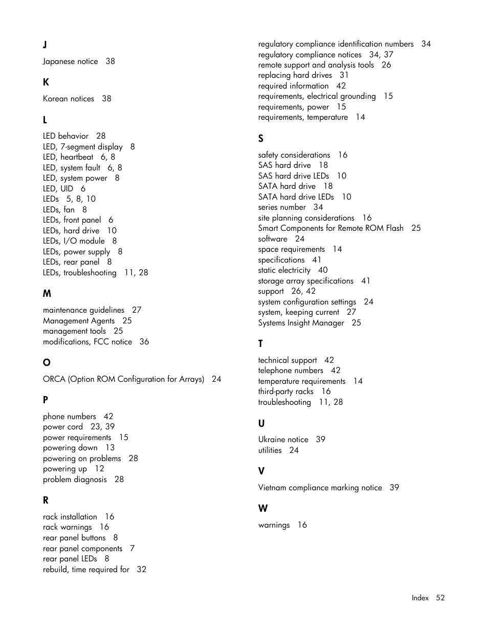 HP 600 Modular Disk System User Manual | Page 52 / 52