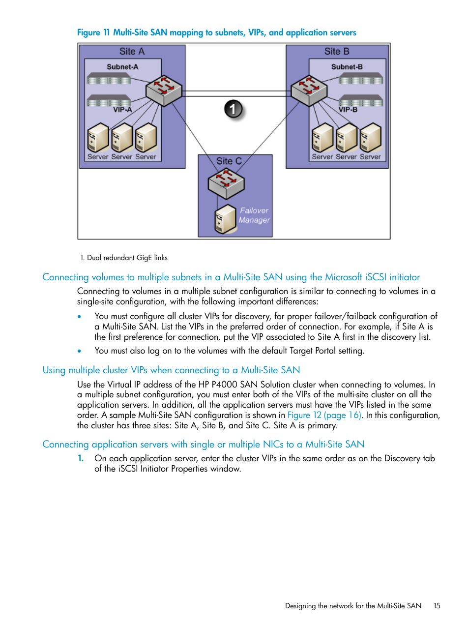 HP StoreVirtual 4000 Storage User Manual | Page 15 / 40