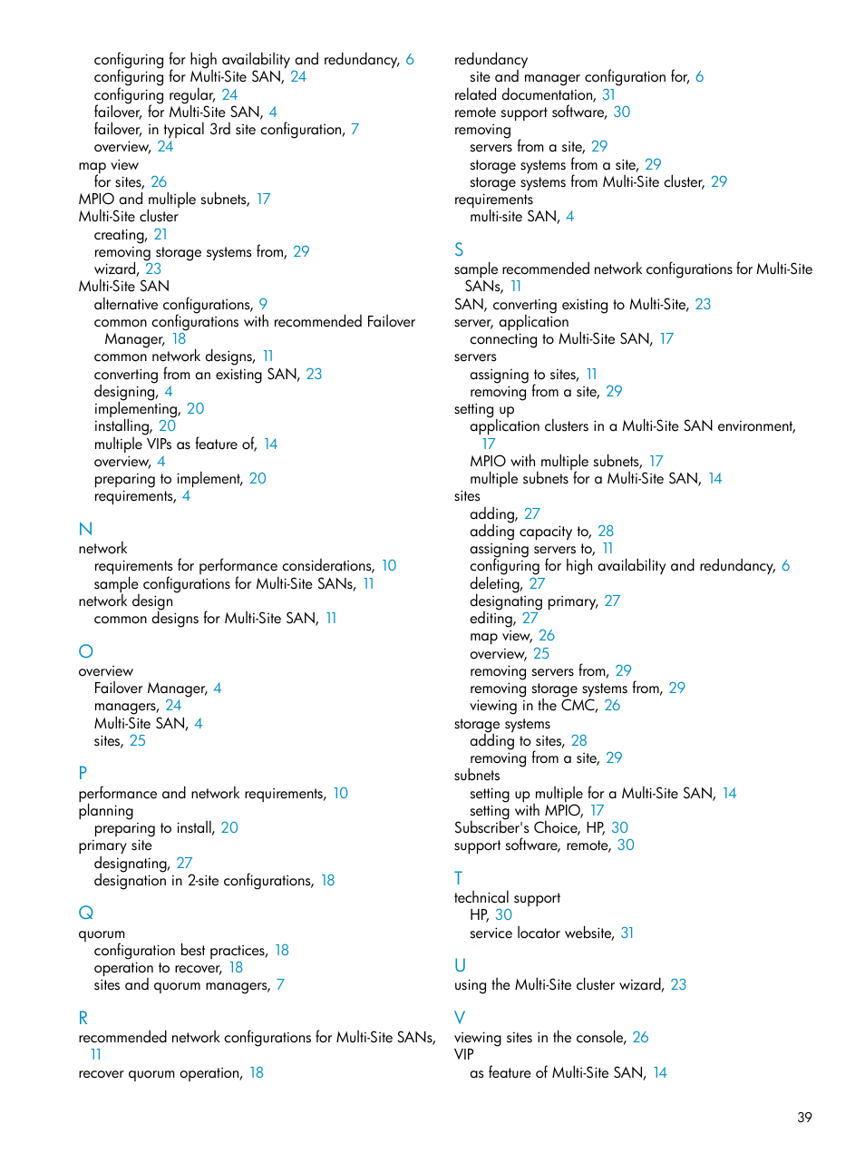 HP StoreVirtual 4000 Storage User Manual | Page 39 / 40