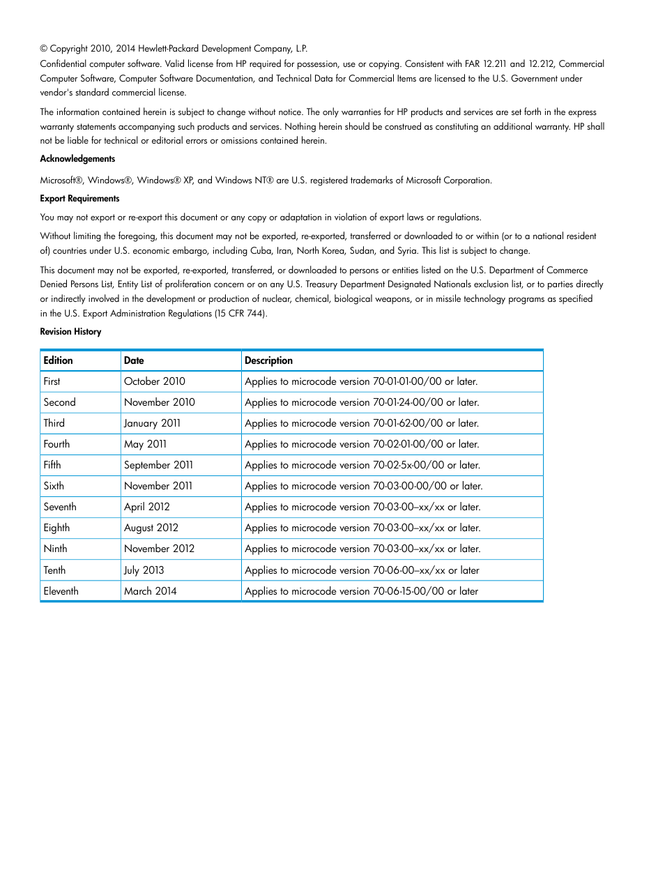 HP XP P9500 Storage User Manual | Page 2 / 201