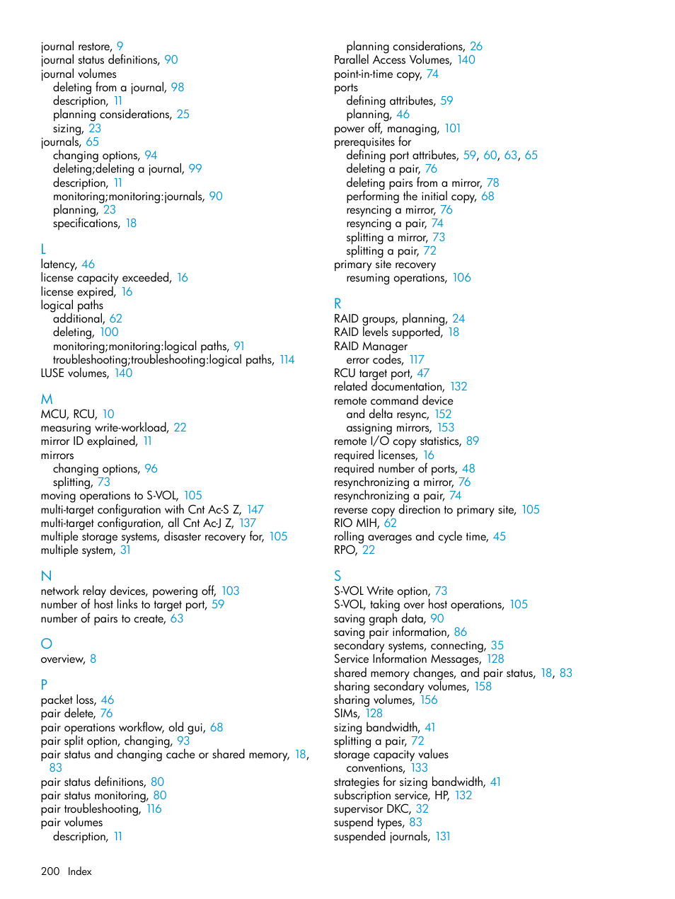 HP XP P9500 Storage User Manual | Page 200 / 201