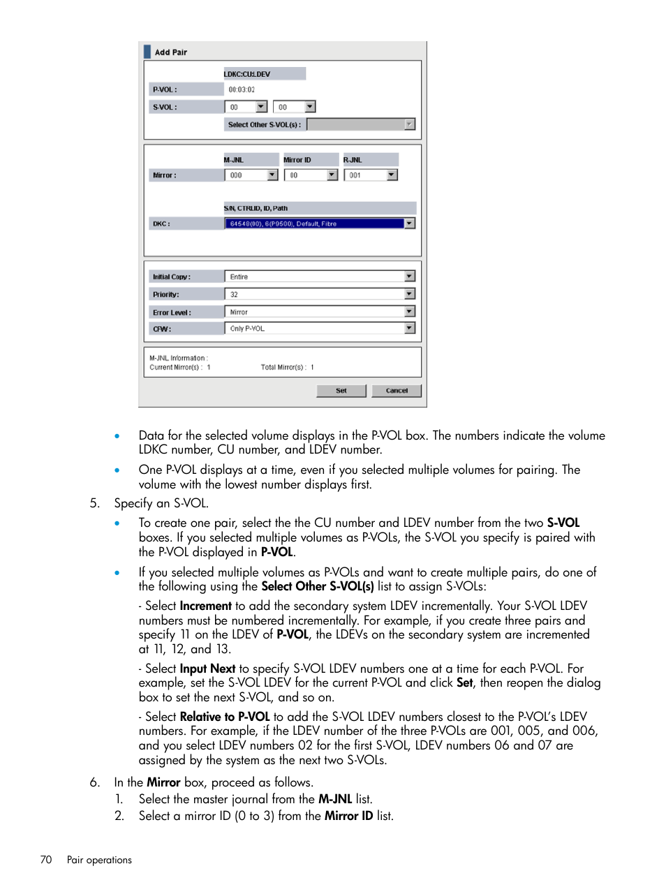 HP XP P9500 Storage User Manual | Page 70 / 201