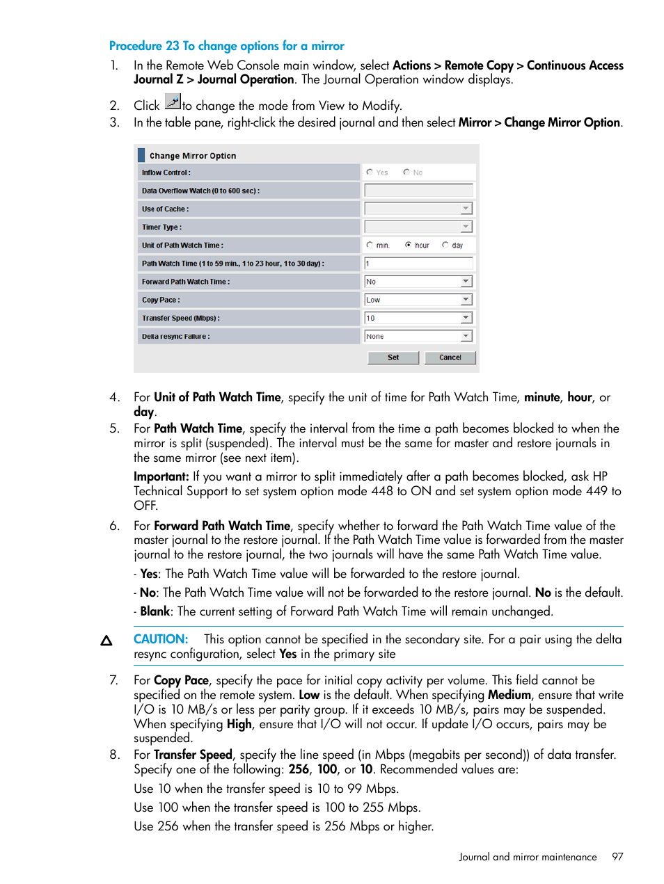 HP XP P9500 Storage User Manual | Page 97 / 201
