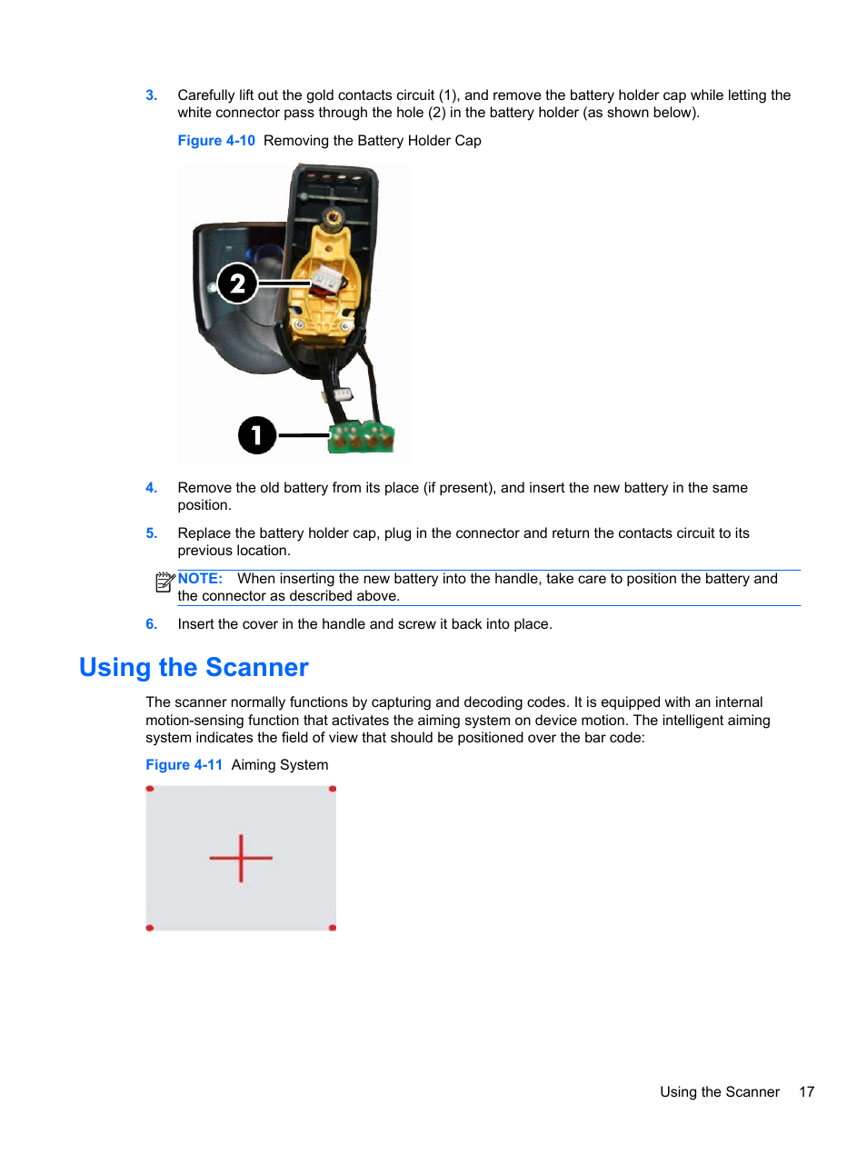 Using the scanner | HP RP7 Retail System Model 7100 User Manual | Page 23 / 41