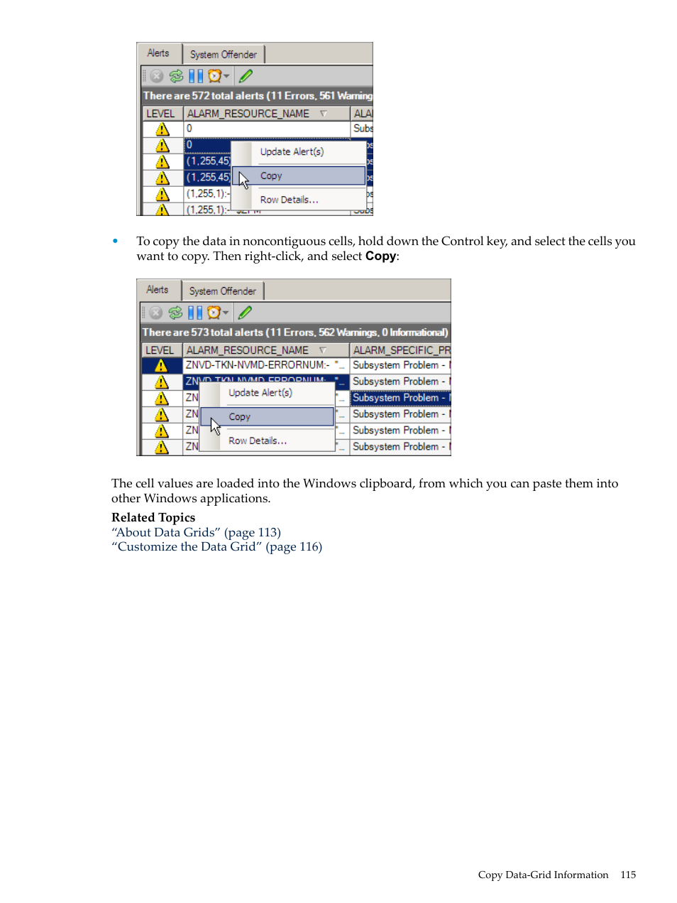 HP Neoview Release 2.4 Software User Manual | Page 115 / 160