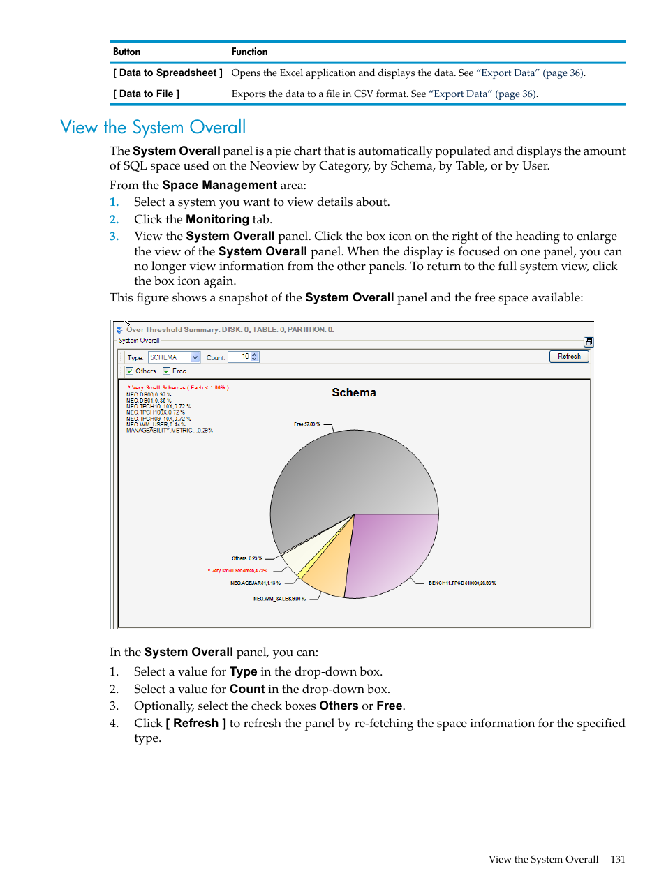 View the system overall | HP Neoview Release 2.4 Software User Manual | Page 131 / 160