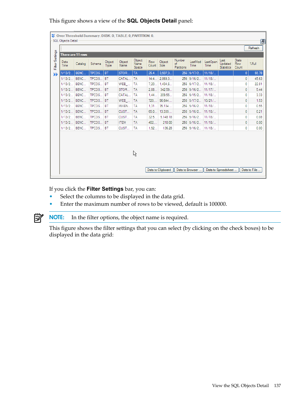 HP Neoview Release 2.4 Software User Manual | Page 137 / 160