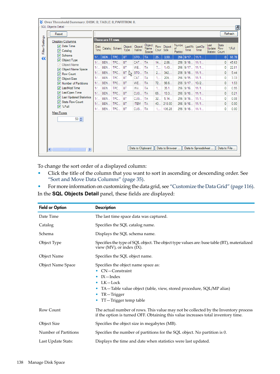 HP Neoview Release 2.4 Software User Manual | Page 138 / 160