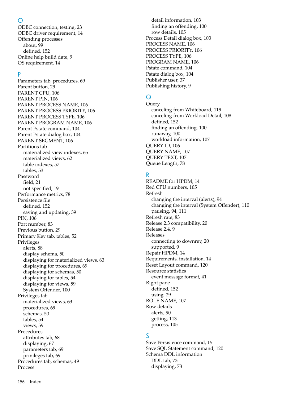 HP Neoview Release 2.4 Software User Manual | Page 156 / 160