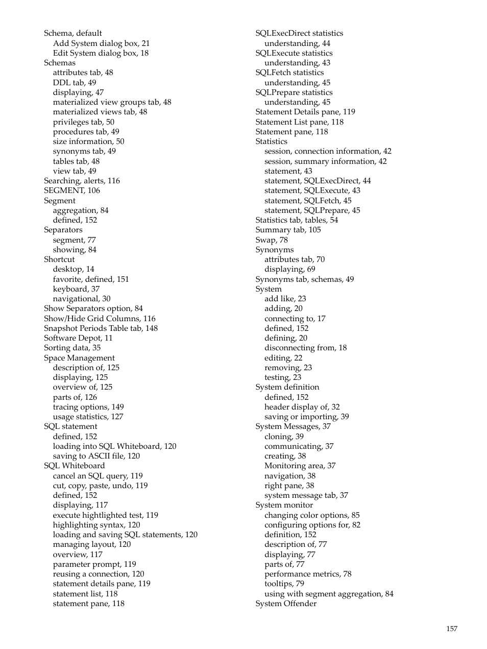 HP Neoview Release 2.4 Software User Manual | Page 157 / 160