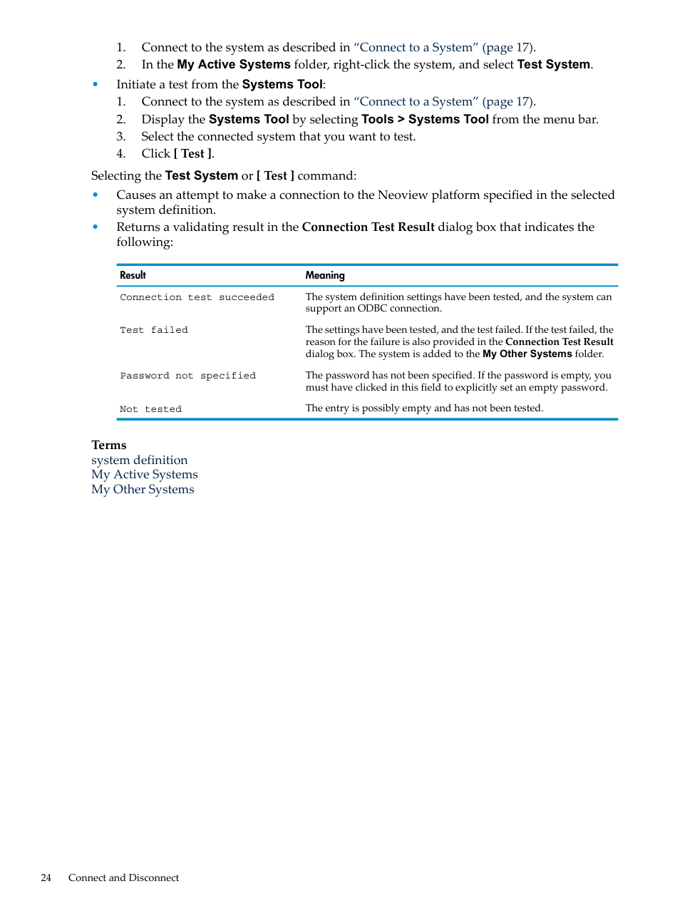 HP Neoview Release 2.4 Software User Manual | Page 24 / 160