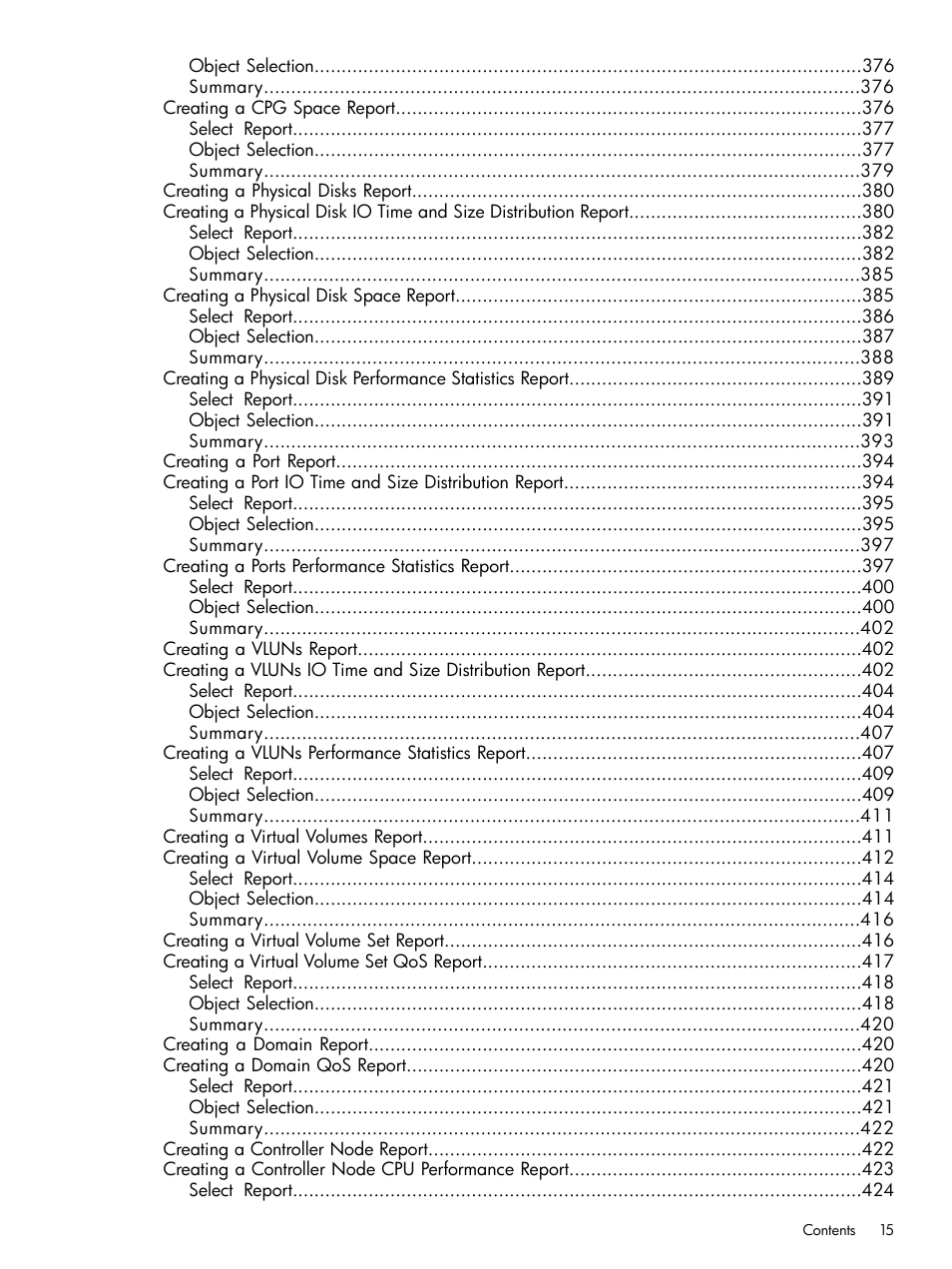 HP 3PAR Operating System Software User Manual | Page 15 / 526