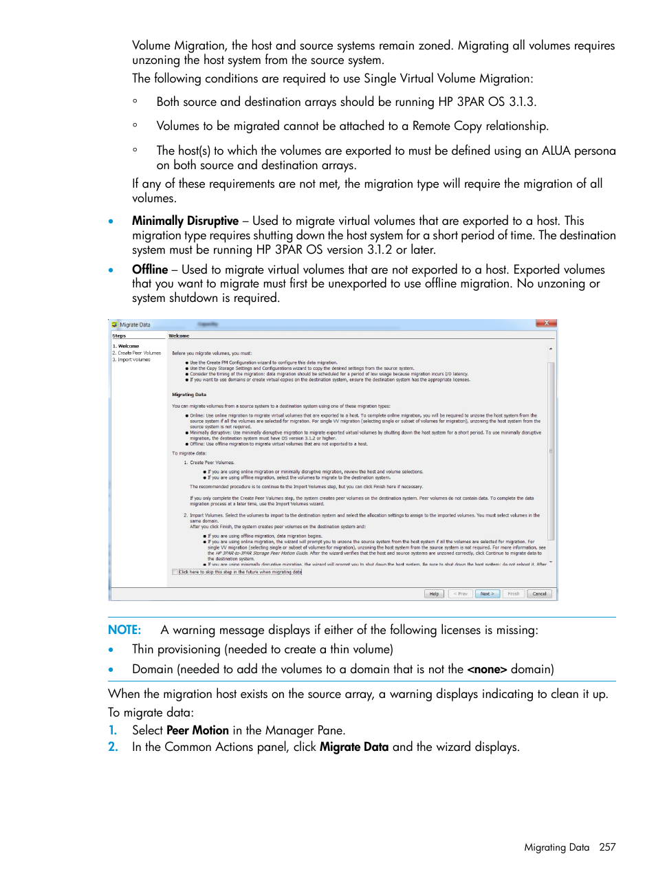 HP 3PAR Operating System Software User Manual | Page 257 / 526