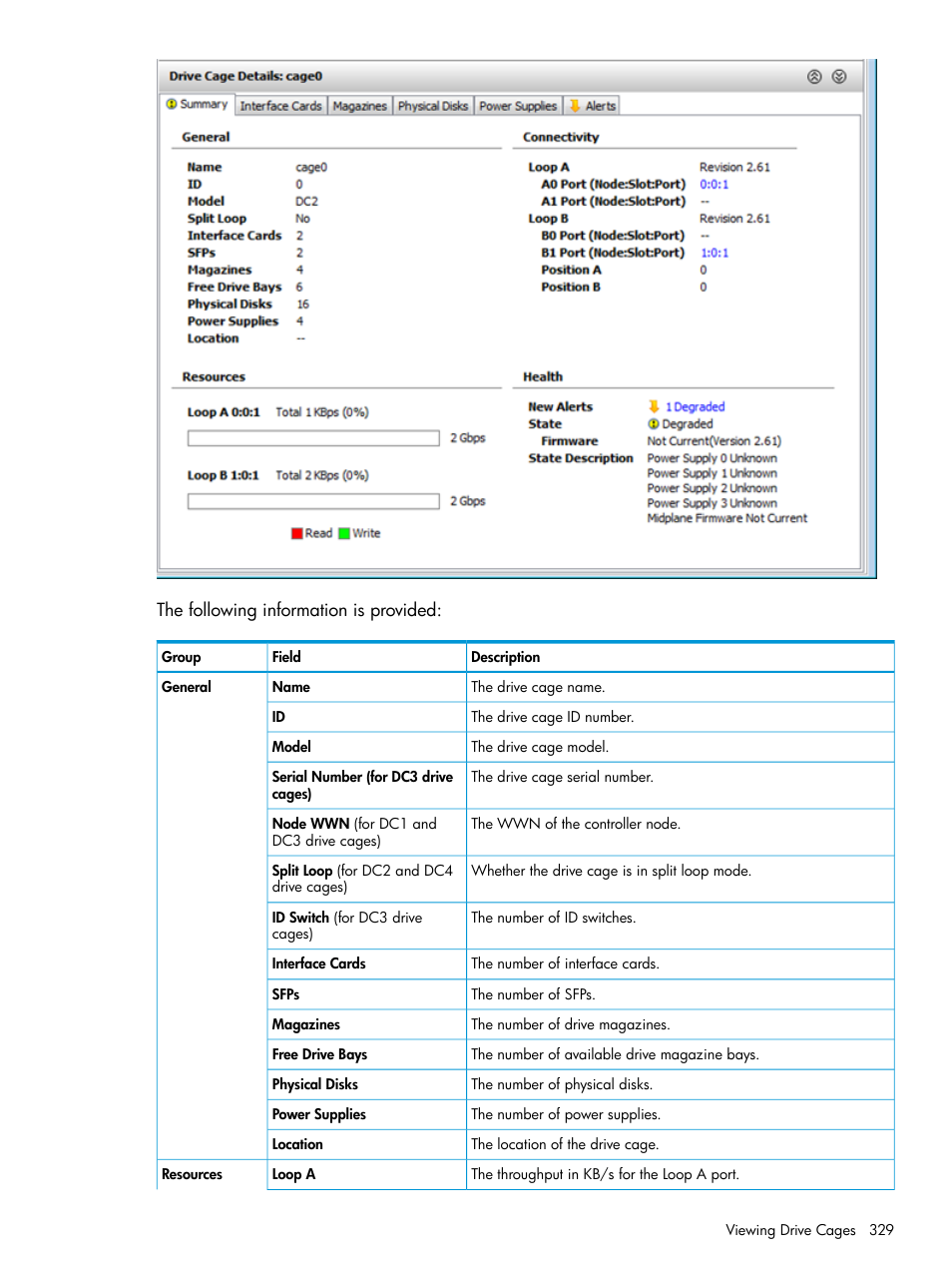 HP 3PAR Operating System Software User Manual | Page 329 / 526