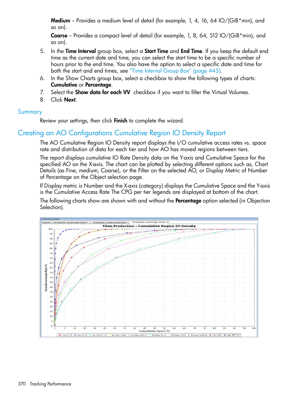 Summary | HP 3PAR Operating System Software User Manual | Page 370 / 526