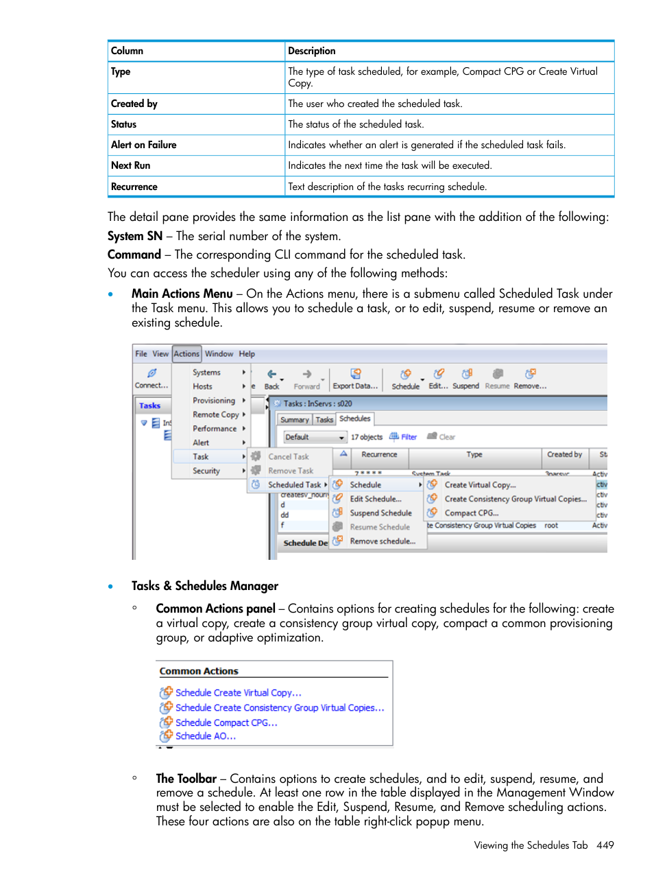 HP 3PAR Operating System Software User Manual | Page 449 / 526