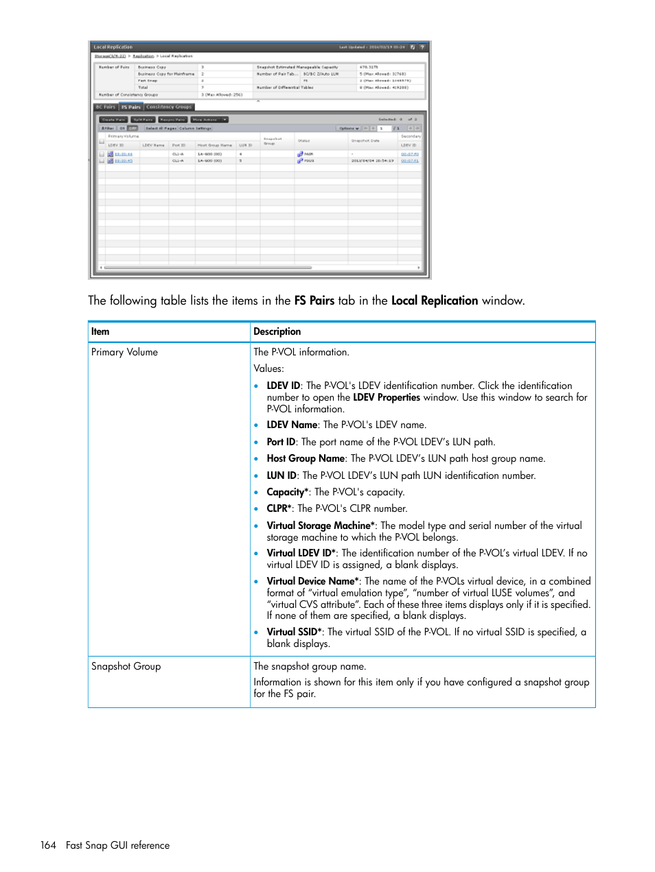 HP XP7 Storage User Manual | Page 164 / 197