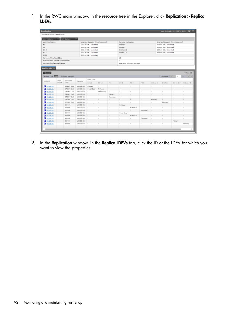 HP XP7 Storage User Manual | Page 92 / 197