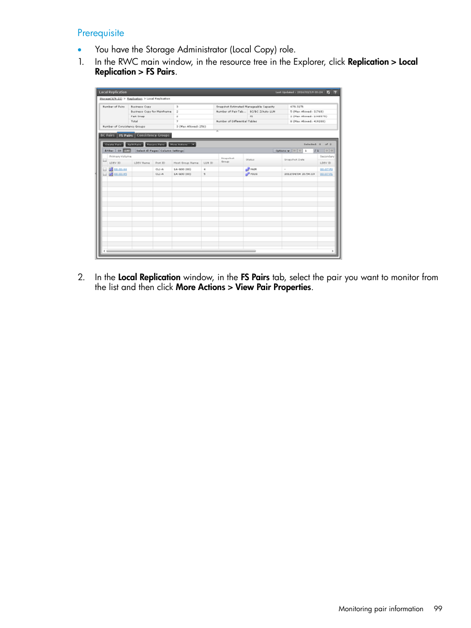 HP XP7 Storage User Manual | Page 99 / 197