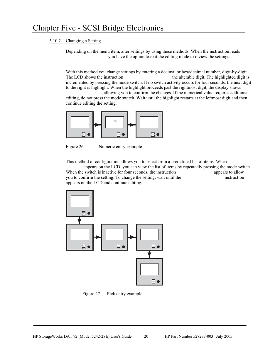 Chapter five - scsi bridge electronics | HP NonStop G-Series User Manual | Page 24 / 43