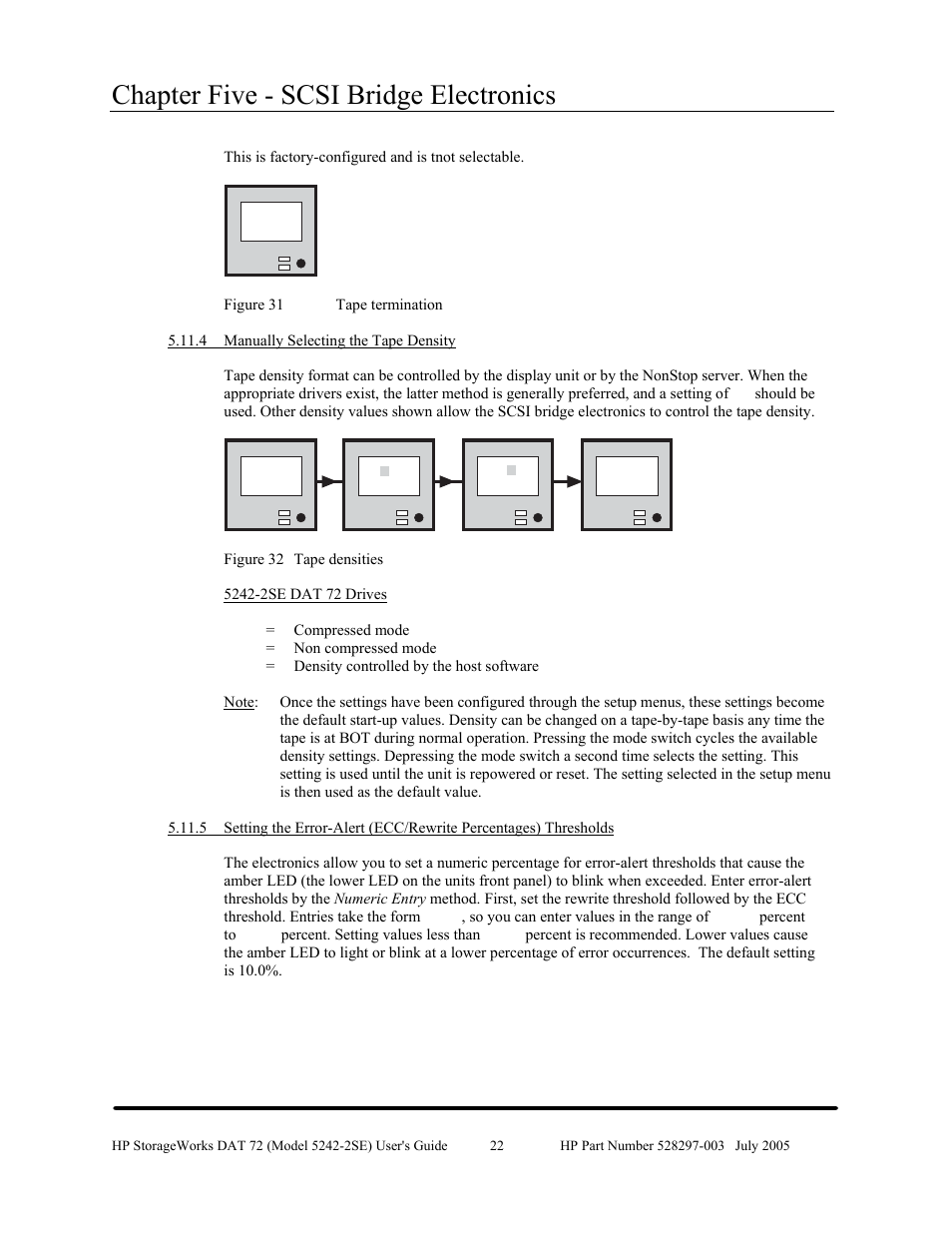 Chapter five - scsi bridge electronics | HP NonStop G-Series User Manual | Page 26 / 43