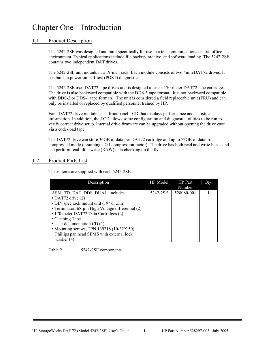 Chapter one – introduction | HP NonStop G-Series User Manual | Page 5 / 43