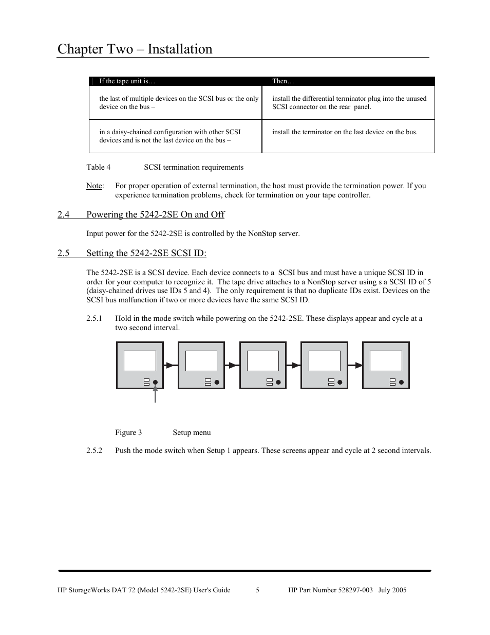 Chapter two – installation | HP NonStop G-Series User Manual | Page 9 / 43