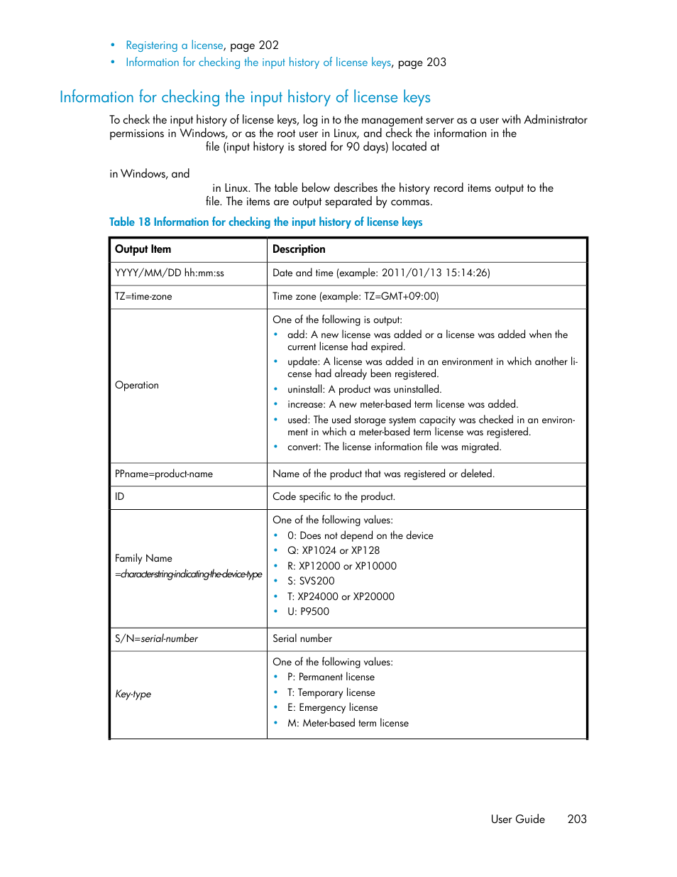 HP XP P9000 Command View Advanced Edition Software Licenses User Manual | Page 203 / 250