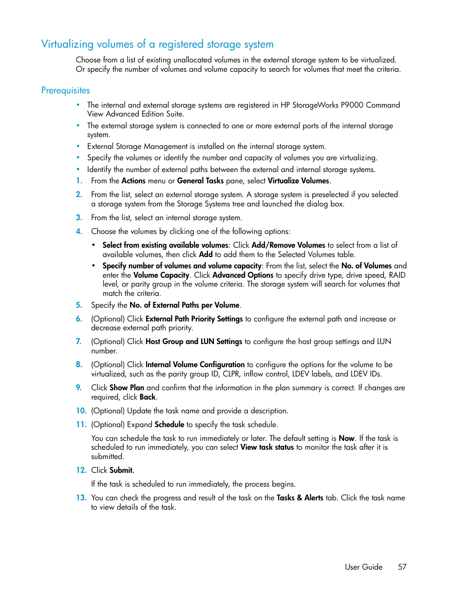 HP XP P9000 Command View Advanced Edition Software Licenses User Manual | Page 57 / 250