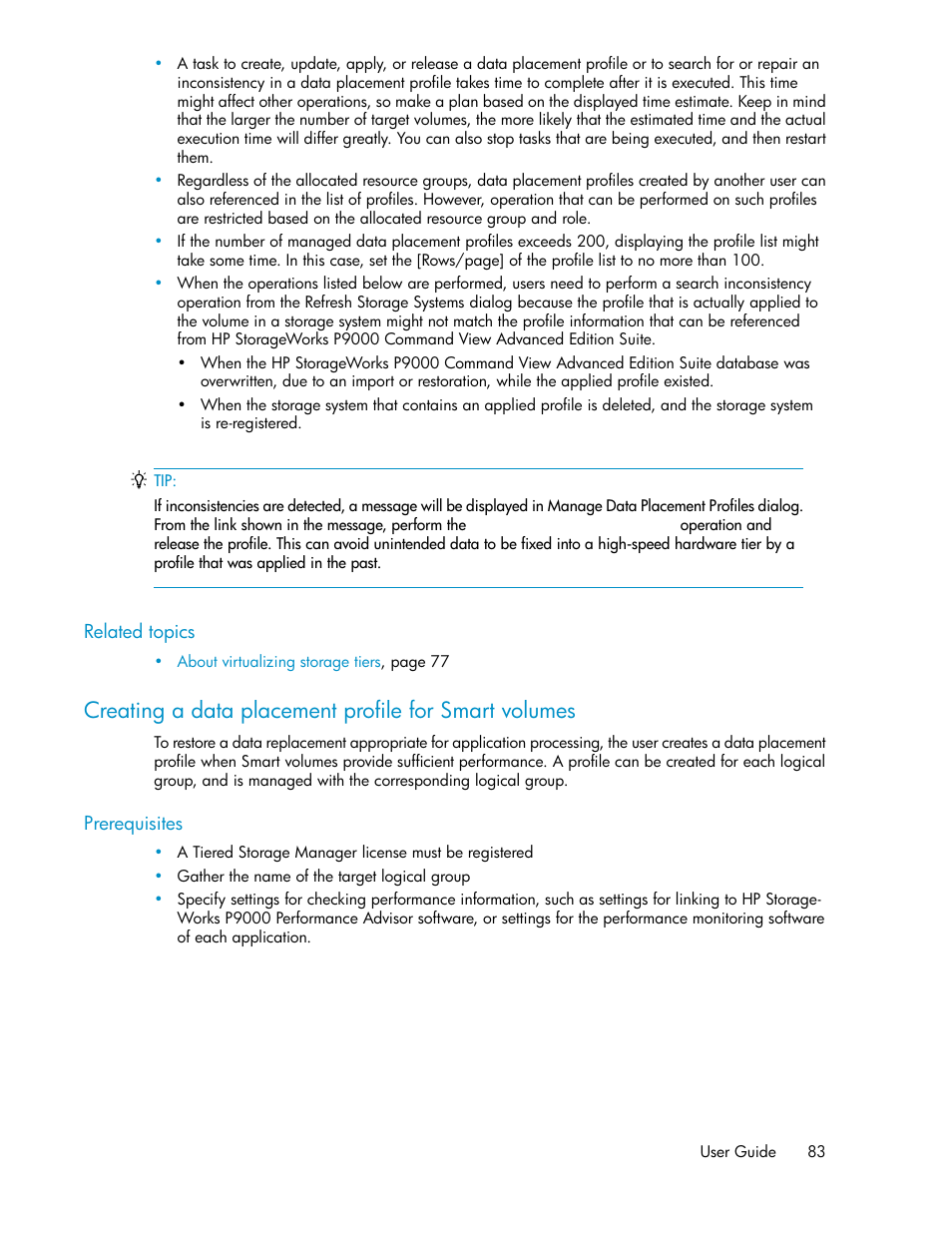 HP XP P9000 Command View Advanced Edition Software Licenses User Manual | Page 83 / 250