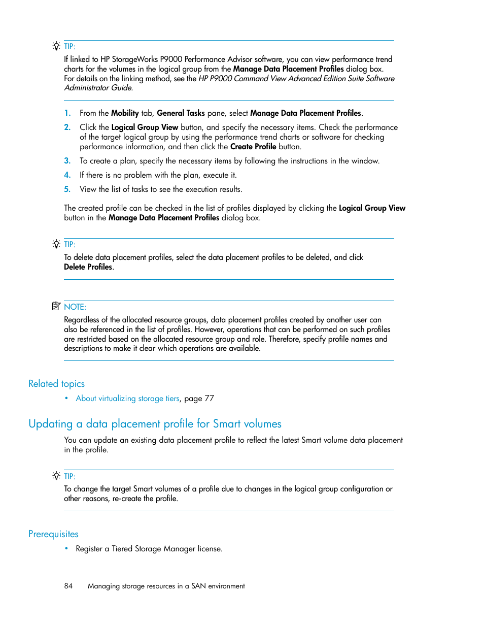 HP XP P9000 Command View Advanced Edition Software Licenses User Manual | Page 84 / 250