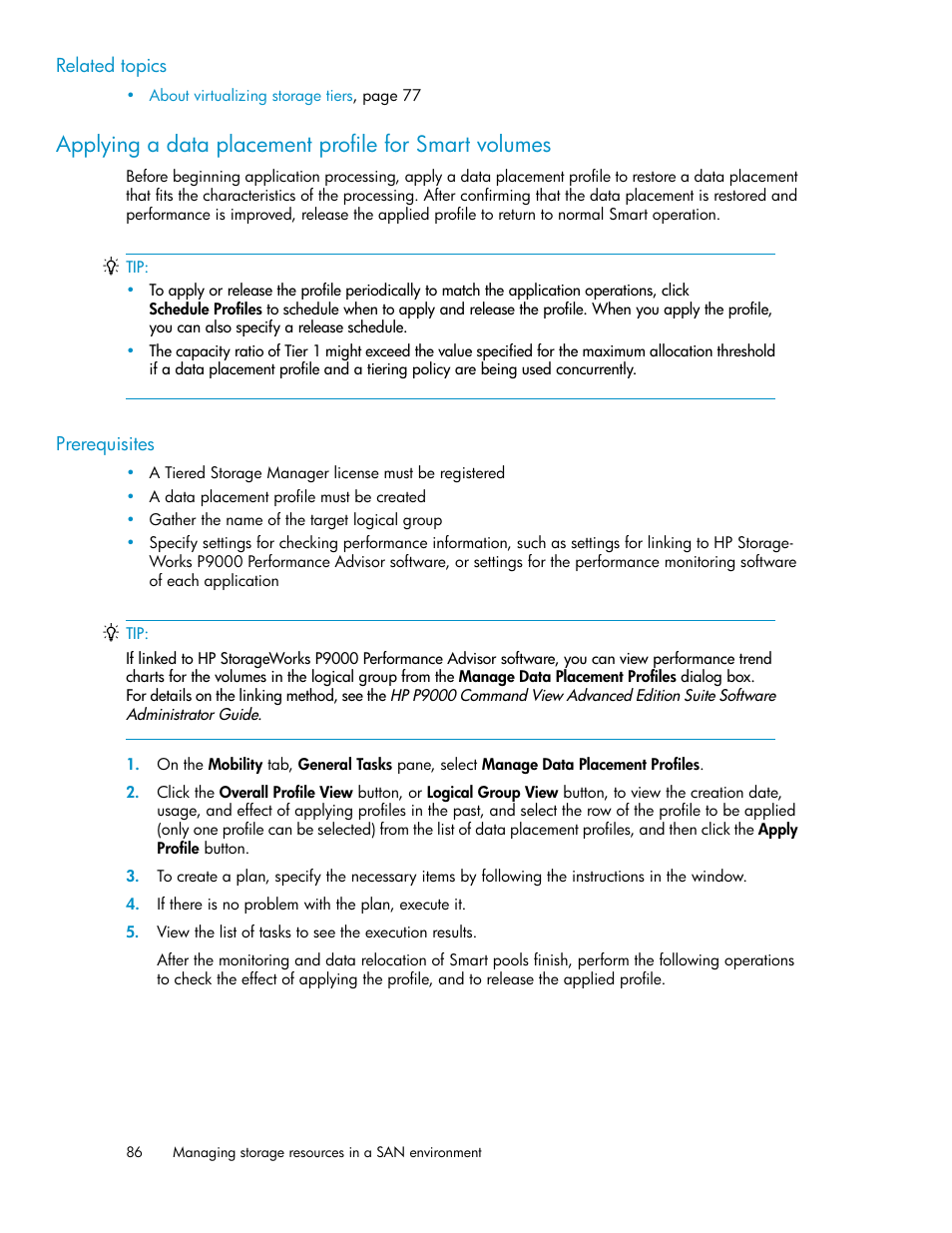 HP XP P9000 Command View Advanced Edition Software Licenses User Manual | Page 86 / 250