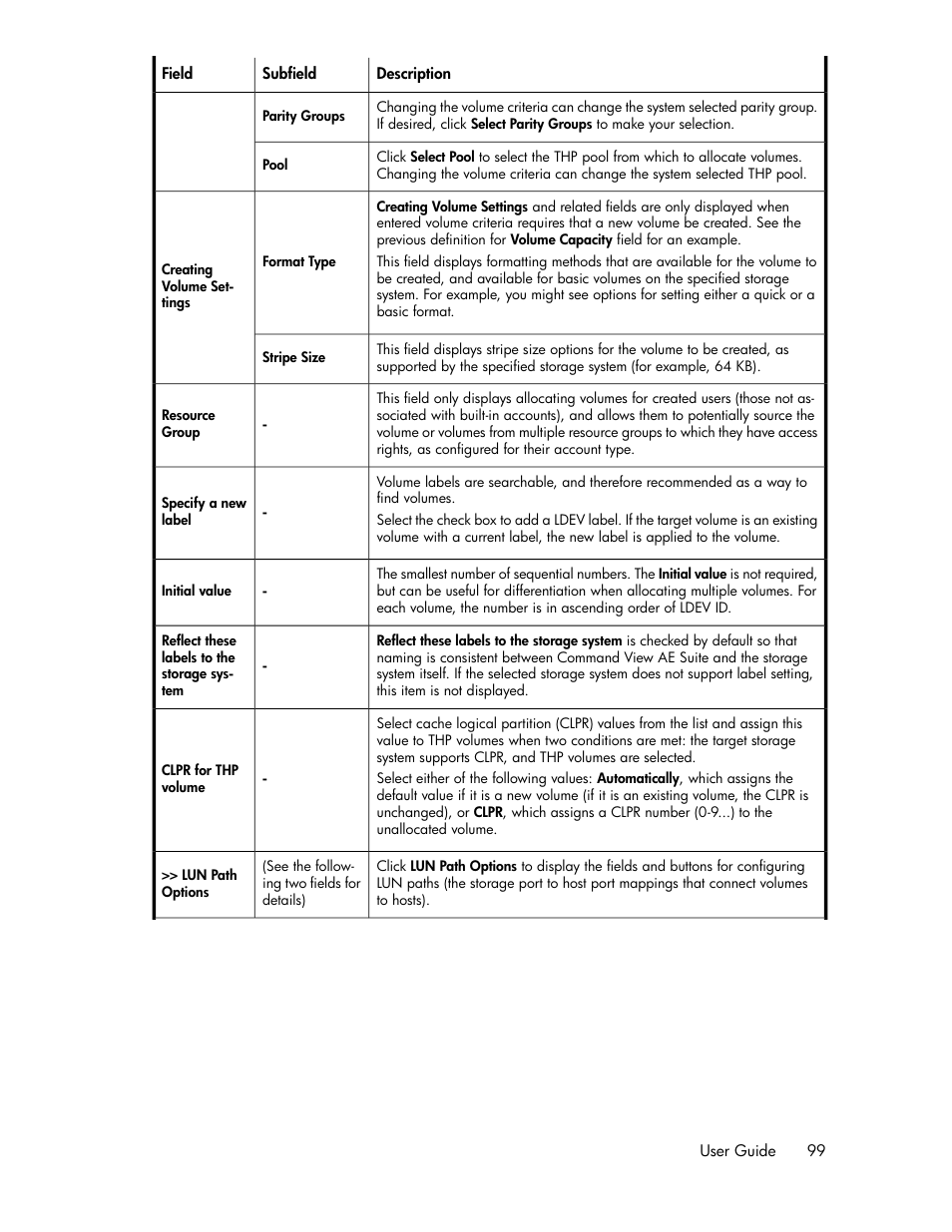 HP XP P9000 Command View Advanced Edition Software Licenses User Manual | Page 99 / 250