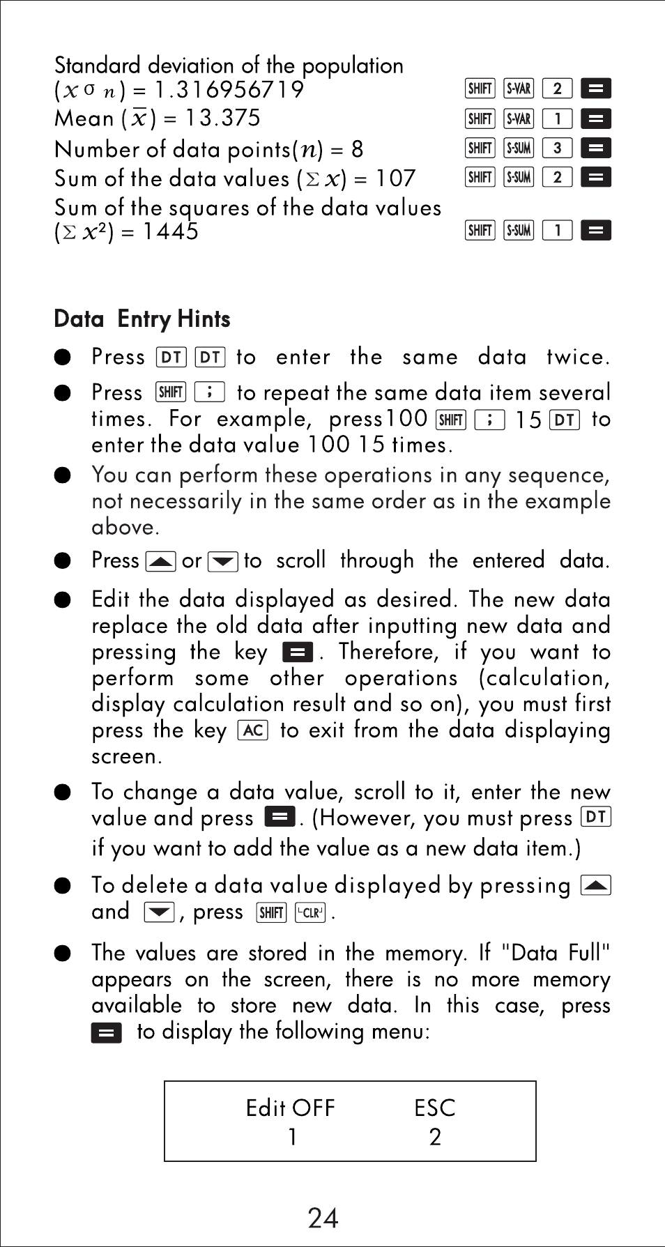 HP 10s Scientific Calculator User Manual | Page 25 / 44