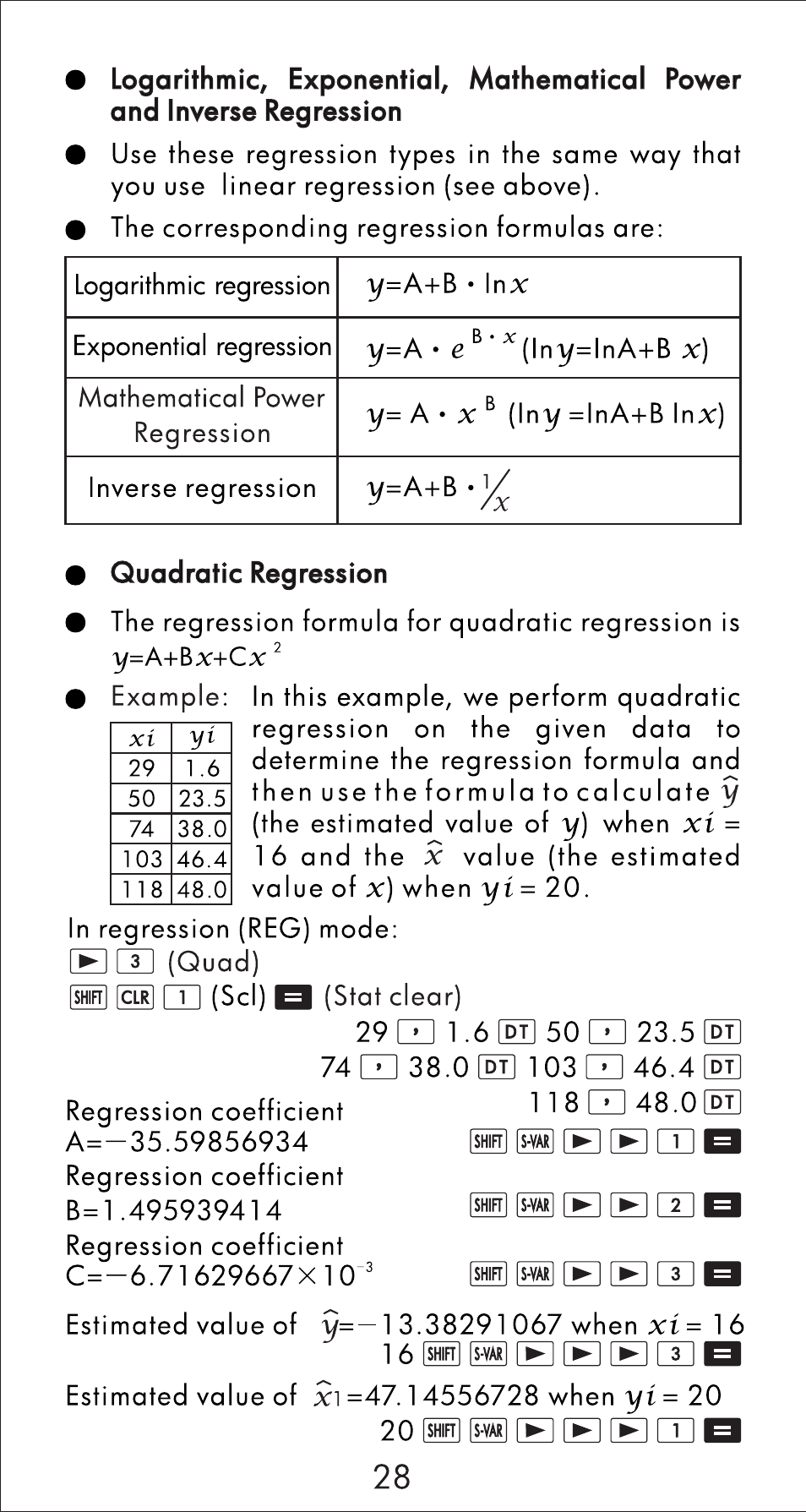 HP 10s Scientific Calculator User Manual | Page 29 / 44