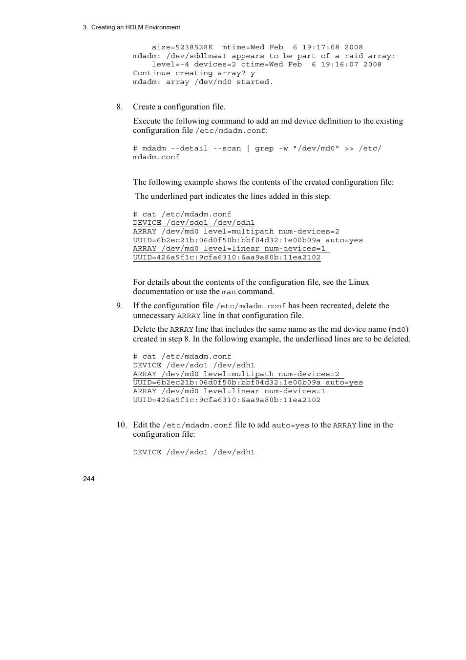 HP Hitachi Dynamic Link Manager Software User Manual | Page 268 / 746