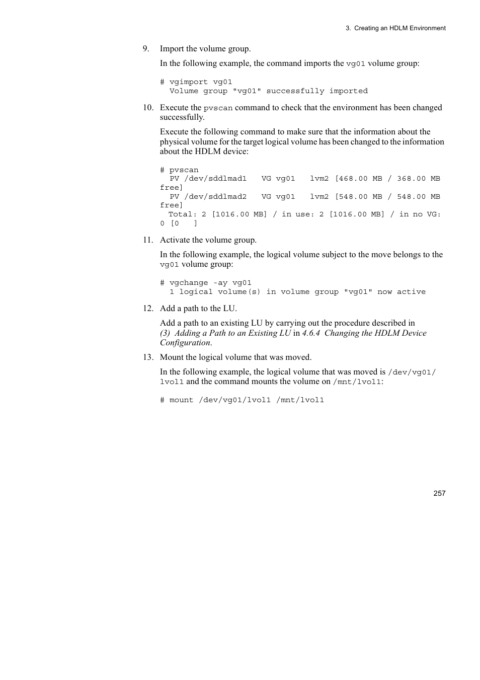 HP Hitachi Dynamic Link Manager Software User Manual | Page 281 / 746