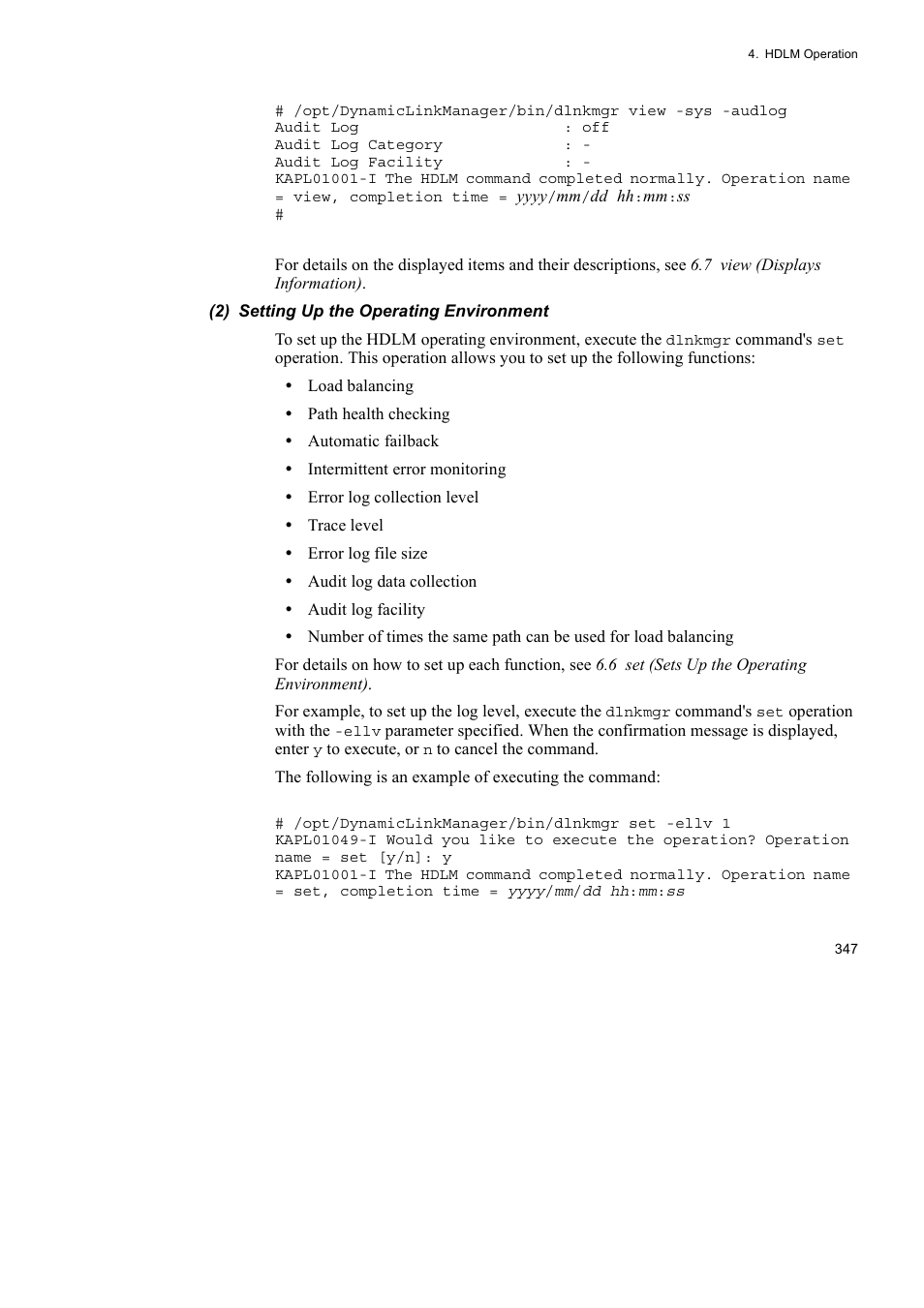 HP Hitachi Dynamic Link Manager Software User Manual | Page 371 / 746