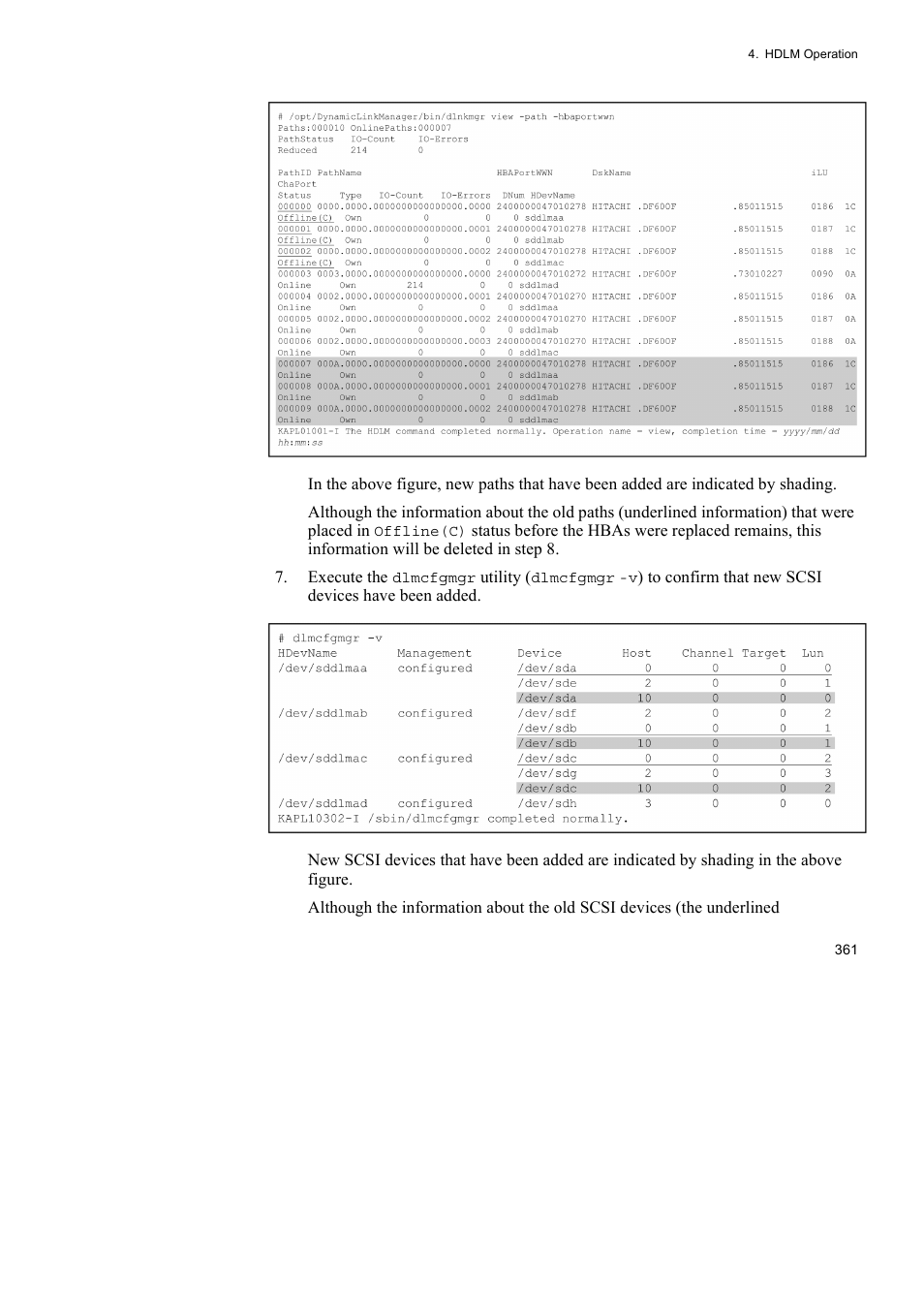 HP Hitachi Dynamic Link Manager Software User Manual | Page 385 / 746