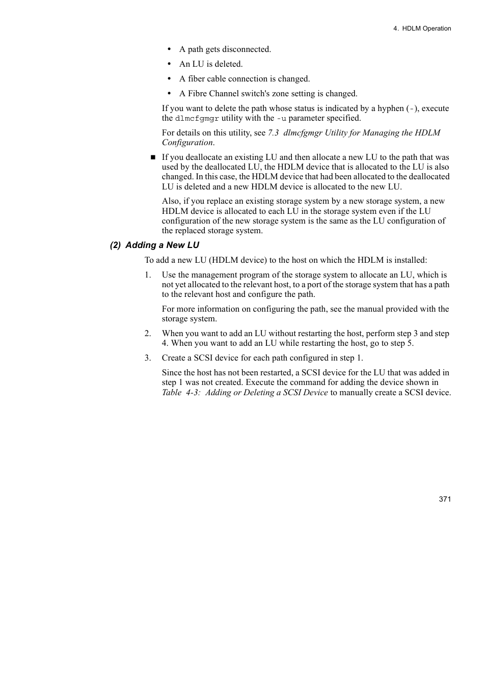 HP Hitachi Dynamic Link Manager Software User Manual | Page 395 / 746