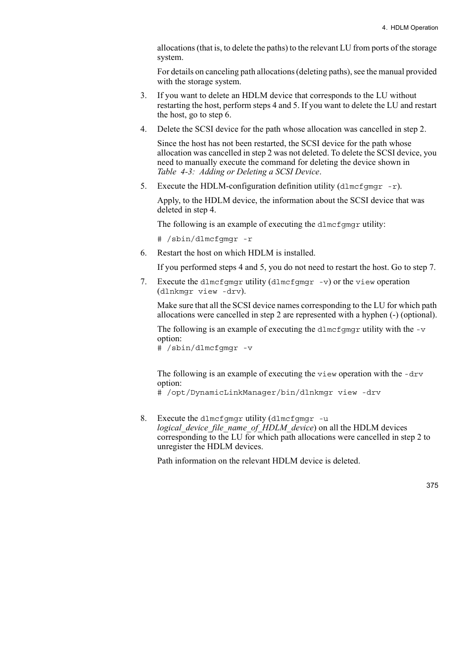 HP Hitachi Dynamic Link Manager Software User Manual | Page 399 / 746