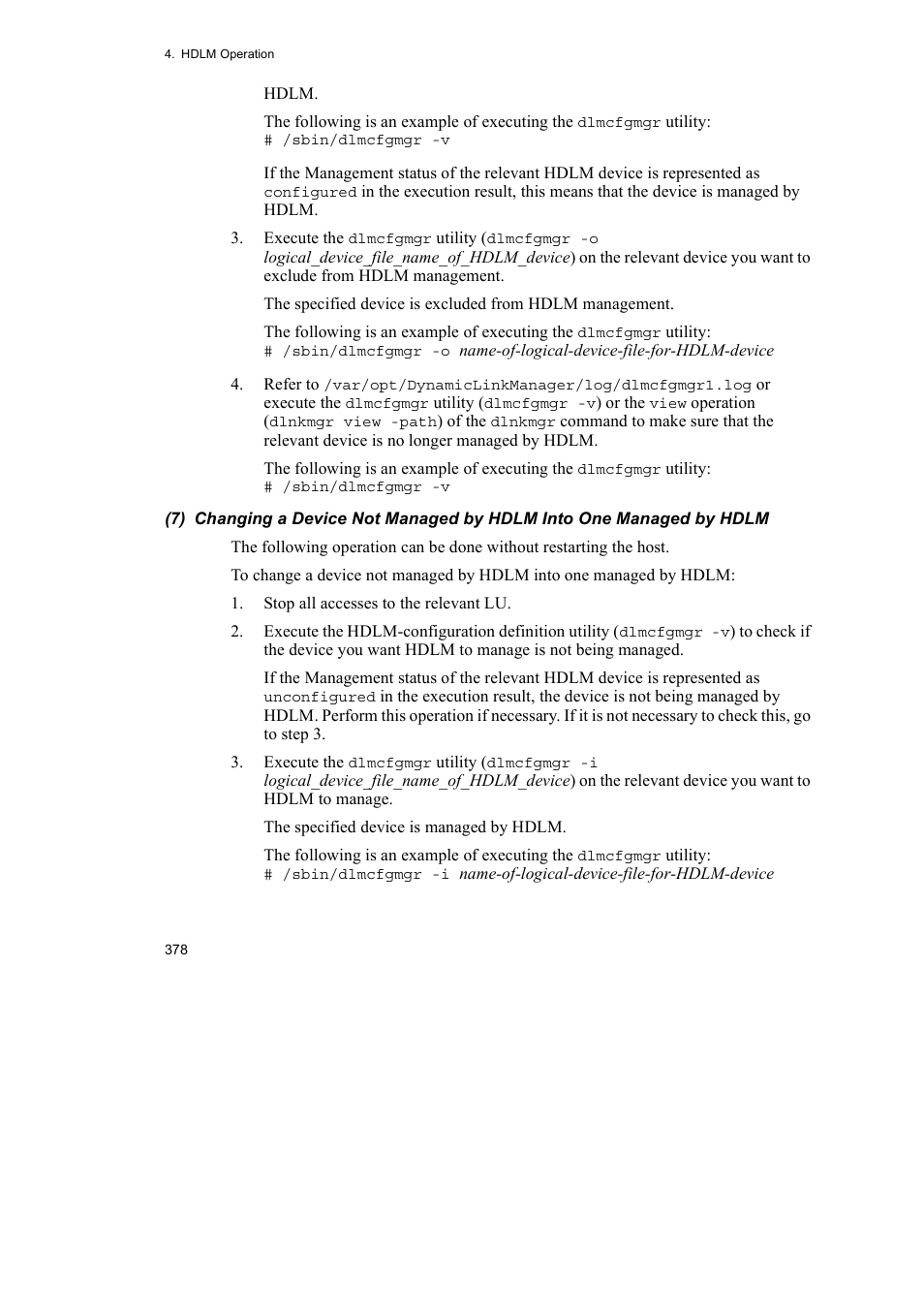 HP Hitachi Dynamic Link Manager Software User Manual | Page 402 / 746