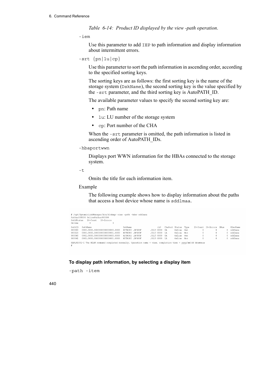 HP Hitachi Dynamic Link Manager Software User Manual | Page 464 / 746