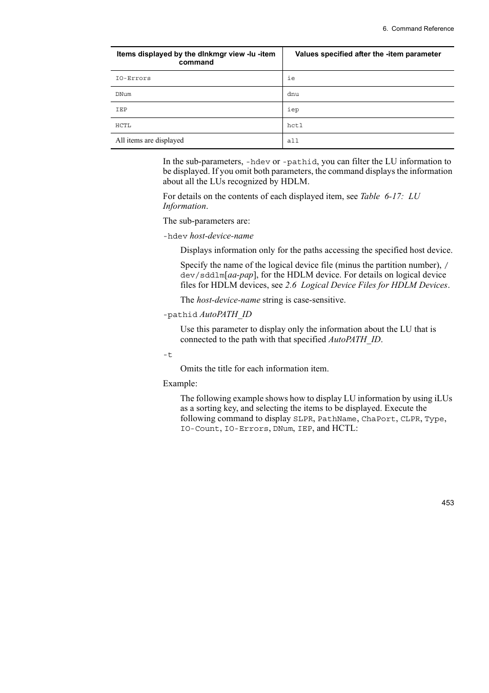 HP Hitachi Dynamic Link Manager Software User Manual | Page 477 / 746