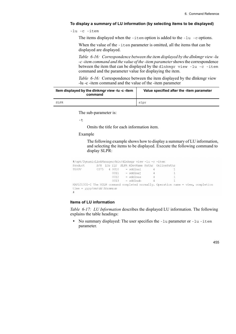 HP Hitachi Dynamic Link Manager Software User Manual | Page 479 / 746