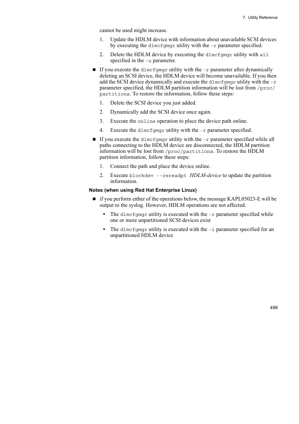 HP Hitachi Dynamic Link Manager Software User Manual | Page 523 / 746